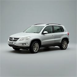 VW Tiguan, 2 Litre diesel, Automatic, 2011, Silver, MOT till 06/09/2026, 120,000 Miles (NV11 DDF)
