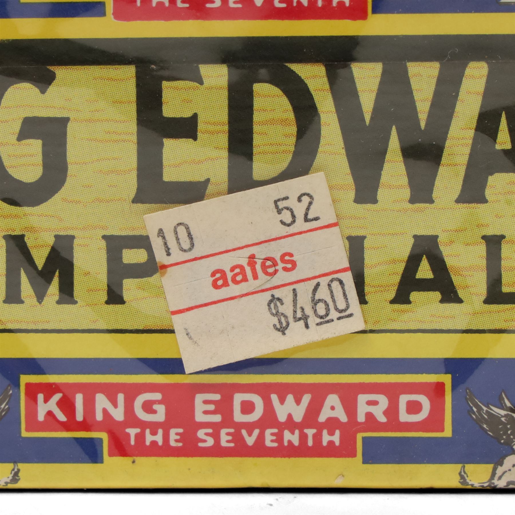 Fifty King Edward The Seventh cigars, boxed and unopened