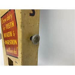 Wrigley`s chewing gum vending machine, H74cm, W16cm