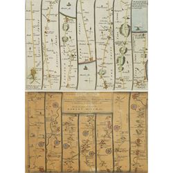 John Senex (British c.1678-1740): The Road from Lincoln to Bridlington and Flamborough Hea...