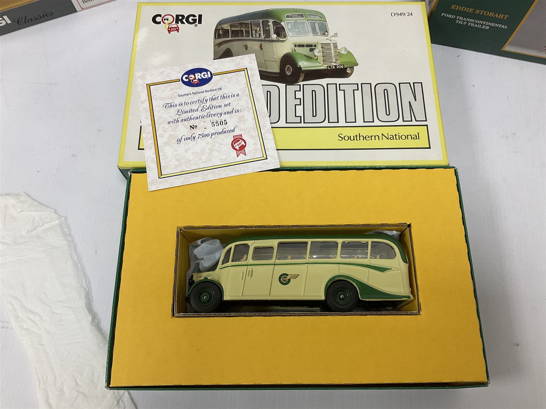 Corgi Classics - twenty one models to include 97106 The Fred Bobby Bedford OB Coach; 97108 The Granville Tours Bedford OB Coach; five Bedford type OB Coaches comprising 94912, D94927, C9494, D94914, 97100; further models 97319, 97372, 97370, 97317, 98456, 97368, 98164, 19702, 30501, 12501, 23101, 20202, C827 and D94924; all boxed (21) 