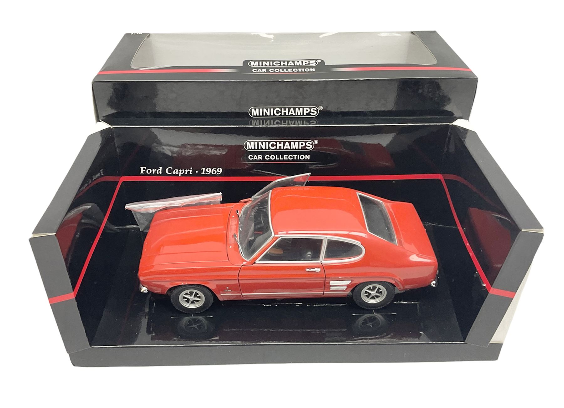 Minichamps - 1:18 scale die-cast model Ford Capri 1969; | Toys