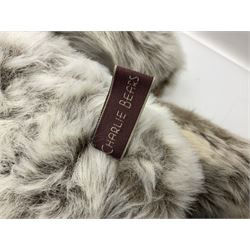 Two Charlie Bears - CB114040B William IV teddy bear, from the 2011 Charlie Bears Plush Collection, limited edition No.3263/4000; H50cm; and CB083796 Kelsey; both designed by Isabelle Lee and with original tags (2)

