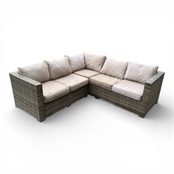 Signature Weave - rattan garden lounge suite