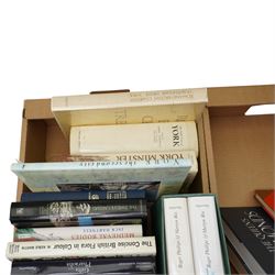 George Orwell - Nineteen Eighty Four' the facsimile copy 1984, other facsimile volumes including 'The Voyage to Botany Bay', 'Sociable Letters 1664', other books including 'The Botanical Garden' two volumes in slip case, 'The Queen's Diamonds' etc in two boxes