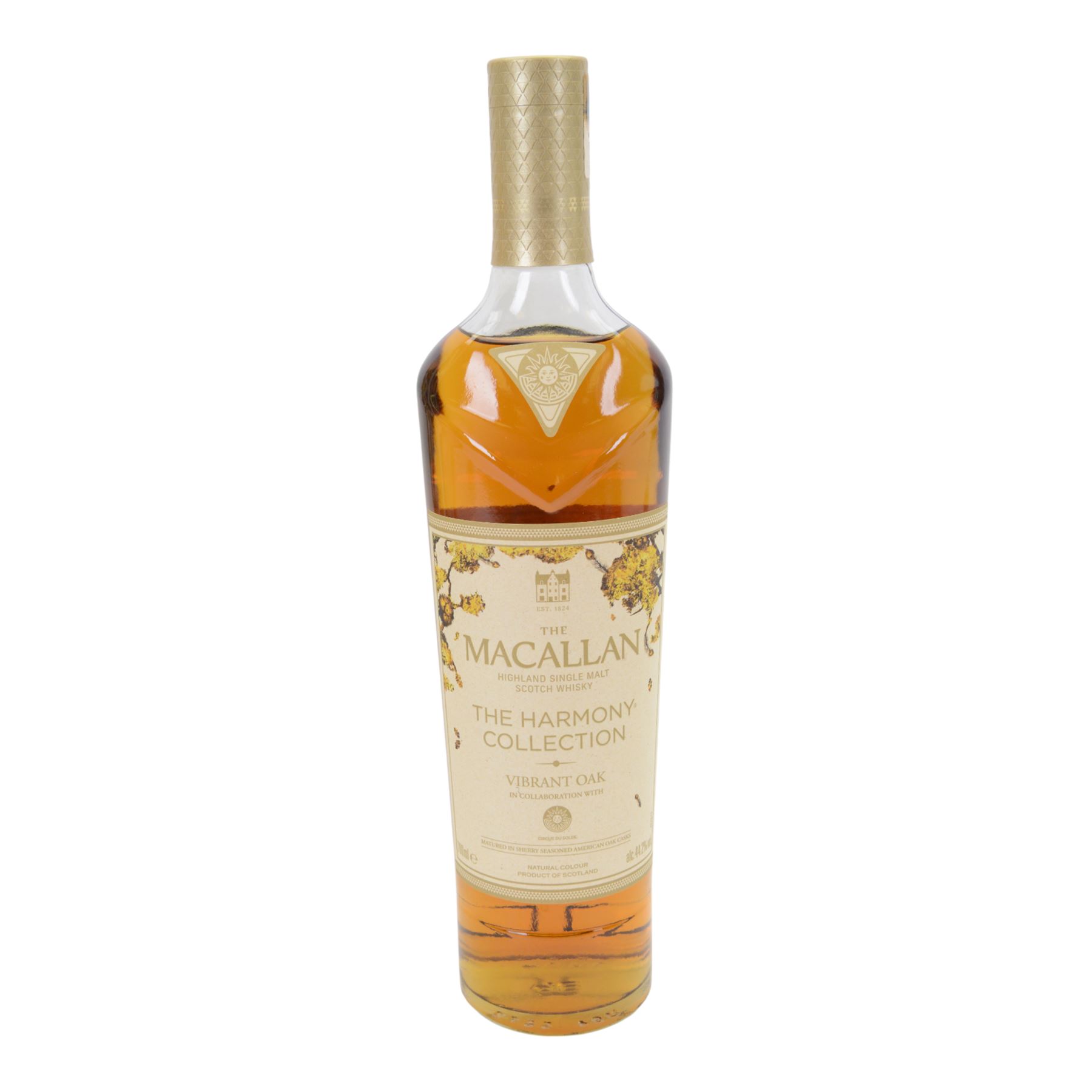 Macallan The Harmony Collection, set of five single malt scotch whiskies, 700ml various proof, all boxed 