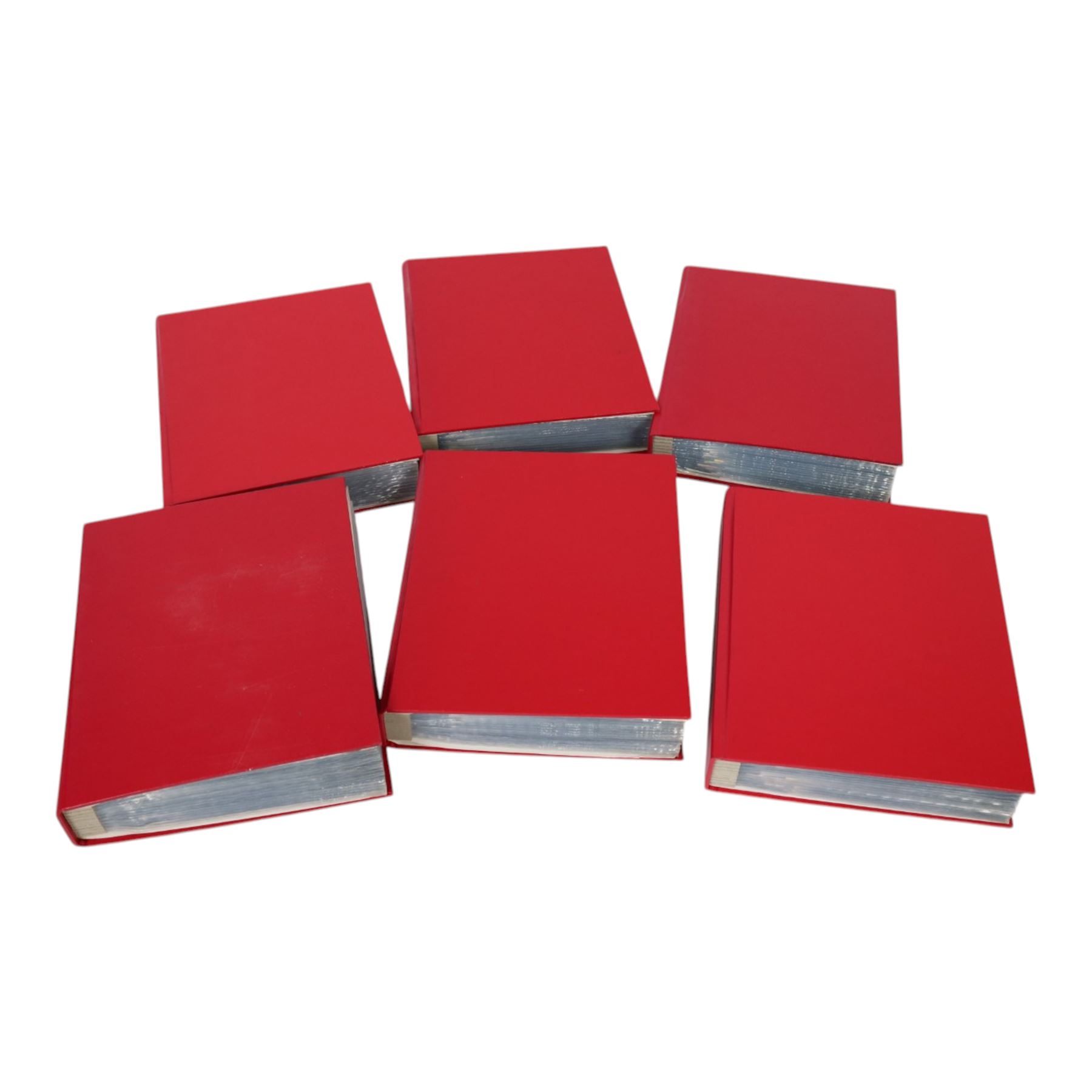 Comprehensive collection of approximately one-hundred and ninety Scarborough FC football programmes for the 1987/88, 1988/89 and 1990/91 seasons, all filed within six dedicated Scarborough FC red Home and Away binders 