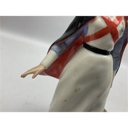Royal Doulton figure, Nurse HN4287, modelled by Adrian Hughes, with printed mark beneath, H22cm