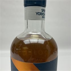 Spirit of Yorkshire Distillery, distillery projects maturing malt, project number 2, limited edition 580/2000, 70cl, 46% vol
