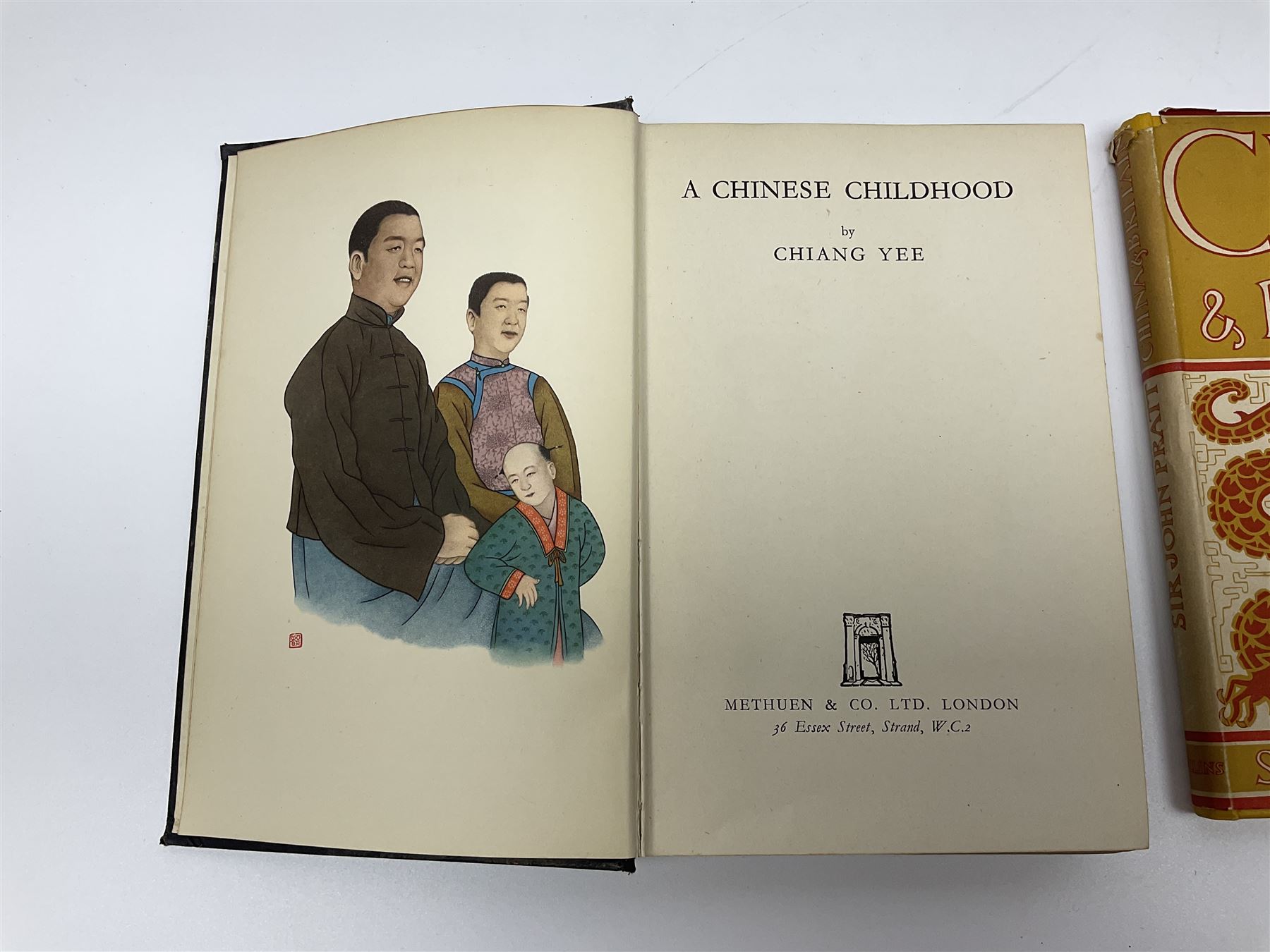 Bertin M. & Breton M.: China Its Costume, Arts, Manufactures etc. 1812 Stockdale London. Four volumes in one. Hand coloured plates. Half leather binding; Doolittle Rev. Justus: Social Life of the Chinese. 1868. Illustrated. Rebound in half morocco with marbled boards; and three other books of eastern interest (5)