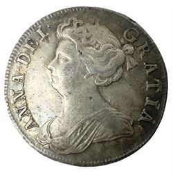 Queen Anne 1709 half crown coin
