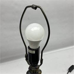 Tiffany style lamp, H52cm