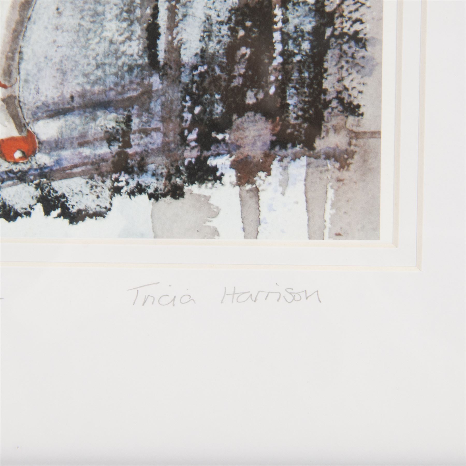 Tricia Harrison (British Cotemporary): 'Hot Gossip 2', limited edition giclee signed, titled and numbered 15/95 in the margin 30cm x 25cm