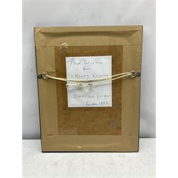 Zdzislaw Ruszkowski (Polish 1907-1991): Dog Seated, watercolour signed, inscribed and dated 1973 verso 22cm x 16cm 