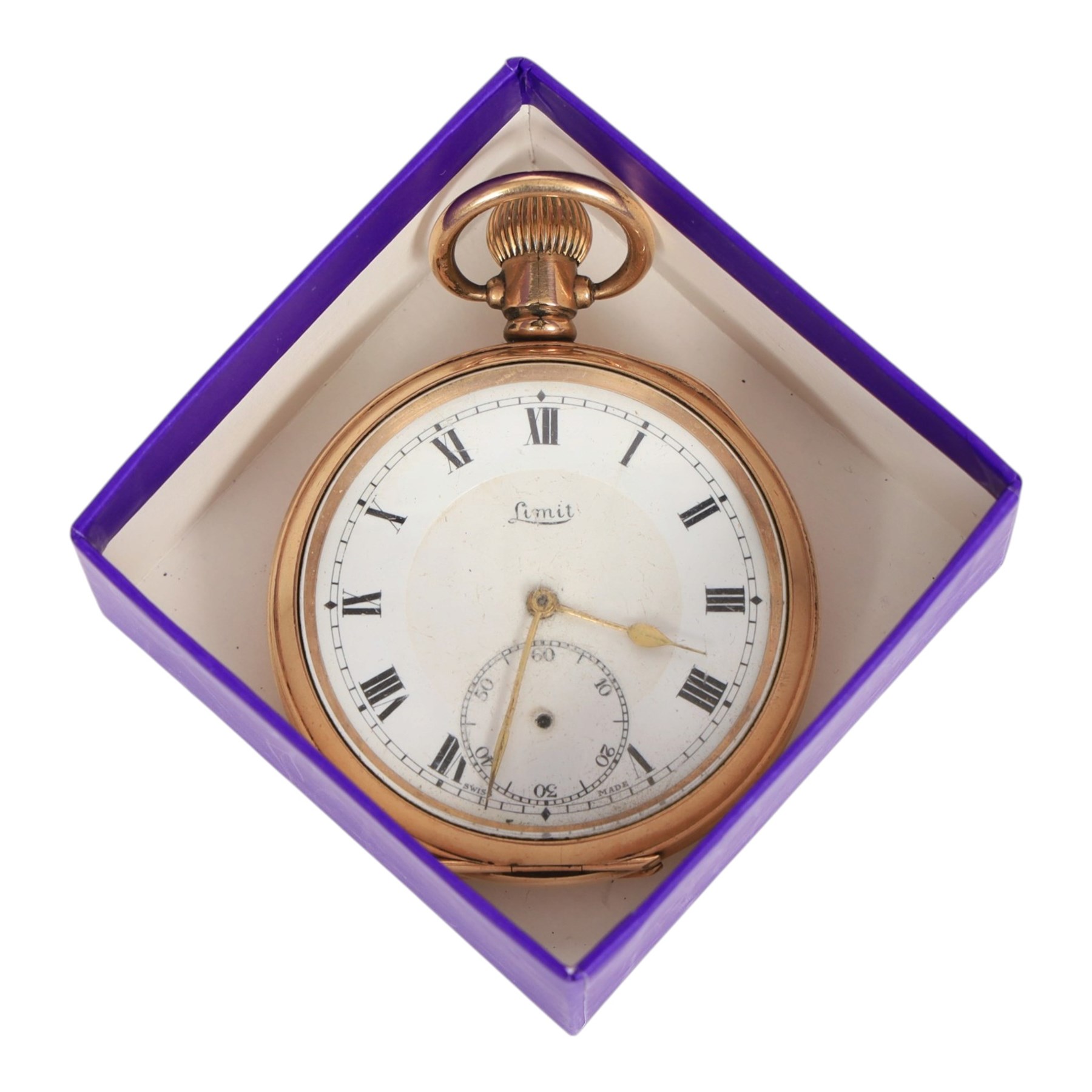 Four pocket watches, comprising two Westclox Pocket Ben examples, gold plated Limit example and an Ingersoll Triumph example