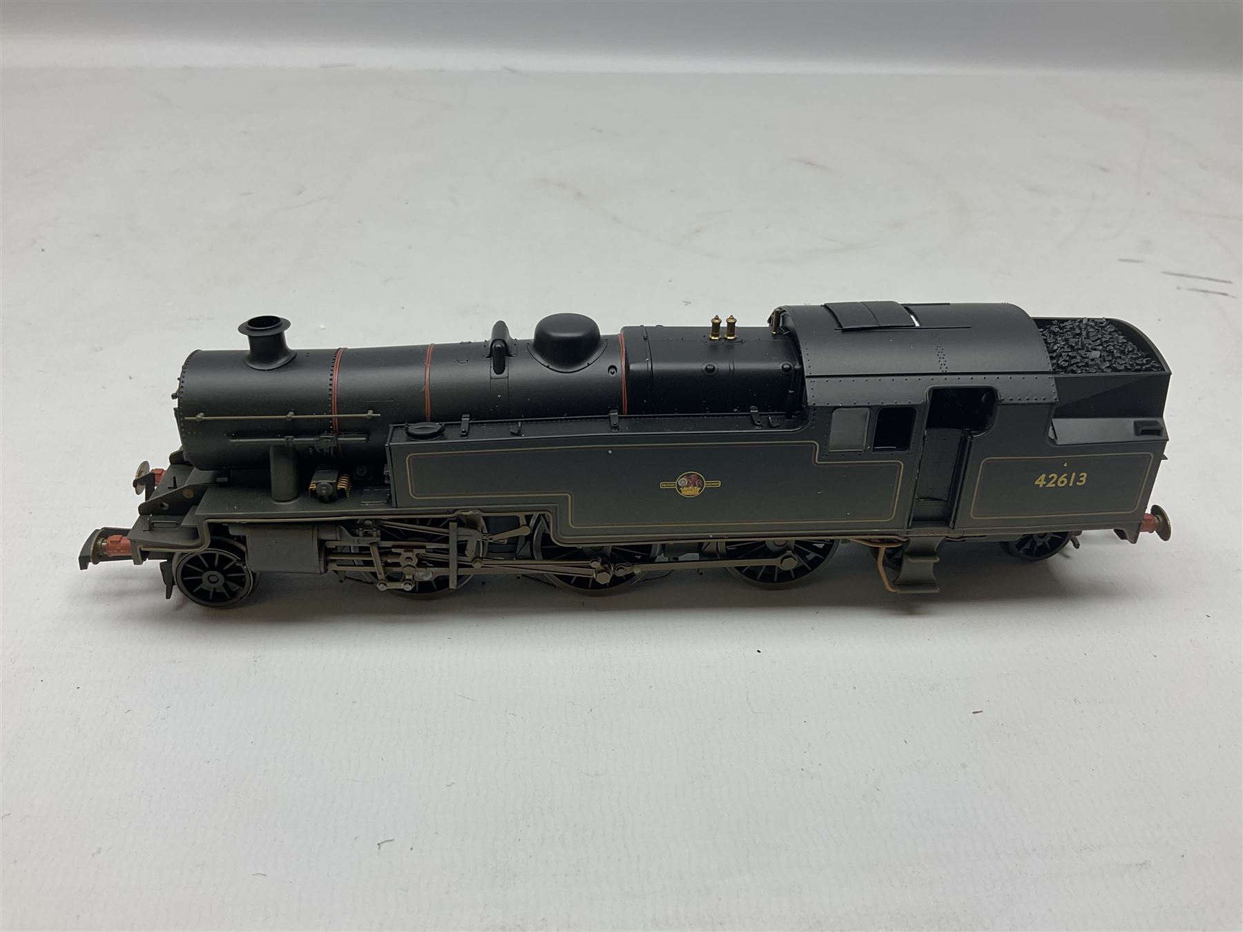 Hornby '00' gauge - Class 75000 4-6-0 locomotive Standard 4 no. 75070, Class 4F 0-6-0 'LMS Fowler' no. 4312 and Stanier Class 4P 2-6-4T locomotive no. 42613, all DCC ready (3)