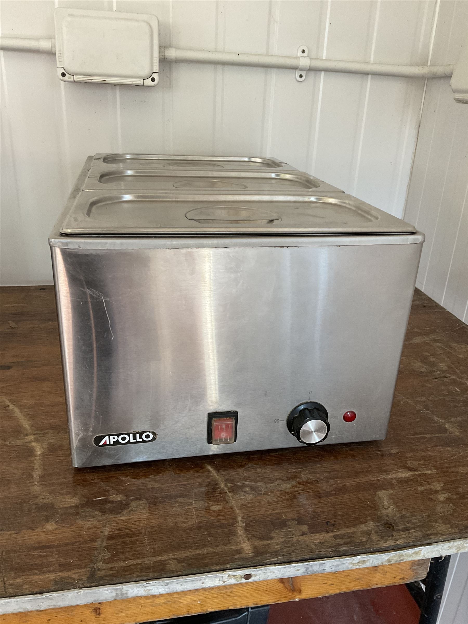 Apollo ABM 1.3KW Bain Marie - THIS LOT IS TO BE COLLECTED BY APPOINTMENT FROM DUGGLEBY STORAGE, GREAT HILL, EASTFIELD, SCARBOROUGH, YO11 3TX