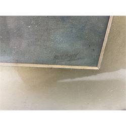 Albert Ernest Boyce (British 1886-1956): View of Durham, watercolour signed 24cm x 16cm