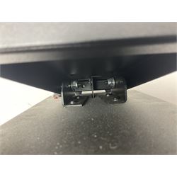 Three Morley guitar effects pedals, including The Little Alligator Volume serial no 195408 and Dual Bass Wah model PBA-2