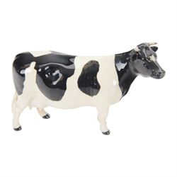Beswick Friesian Cow family group, comprising Bull CH. Coddington Hilt Bar 1439, Cow CH. Claybury Leegwater 1362 and Calf 1249
