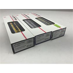 Hobbytrain 'N' gauge - three locomotives - H2970 Vectron Ep.VI CargoServ; H14902 Strassenbahn Duwag M6 Muhlheim/Ruhr; and H14903 Strassenbahn Duwag M6 Nurnberg; all boxed (3)