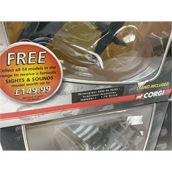 Corgi Aviation Archive Warbirds - seven series one and one series two, all boxed (8)