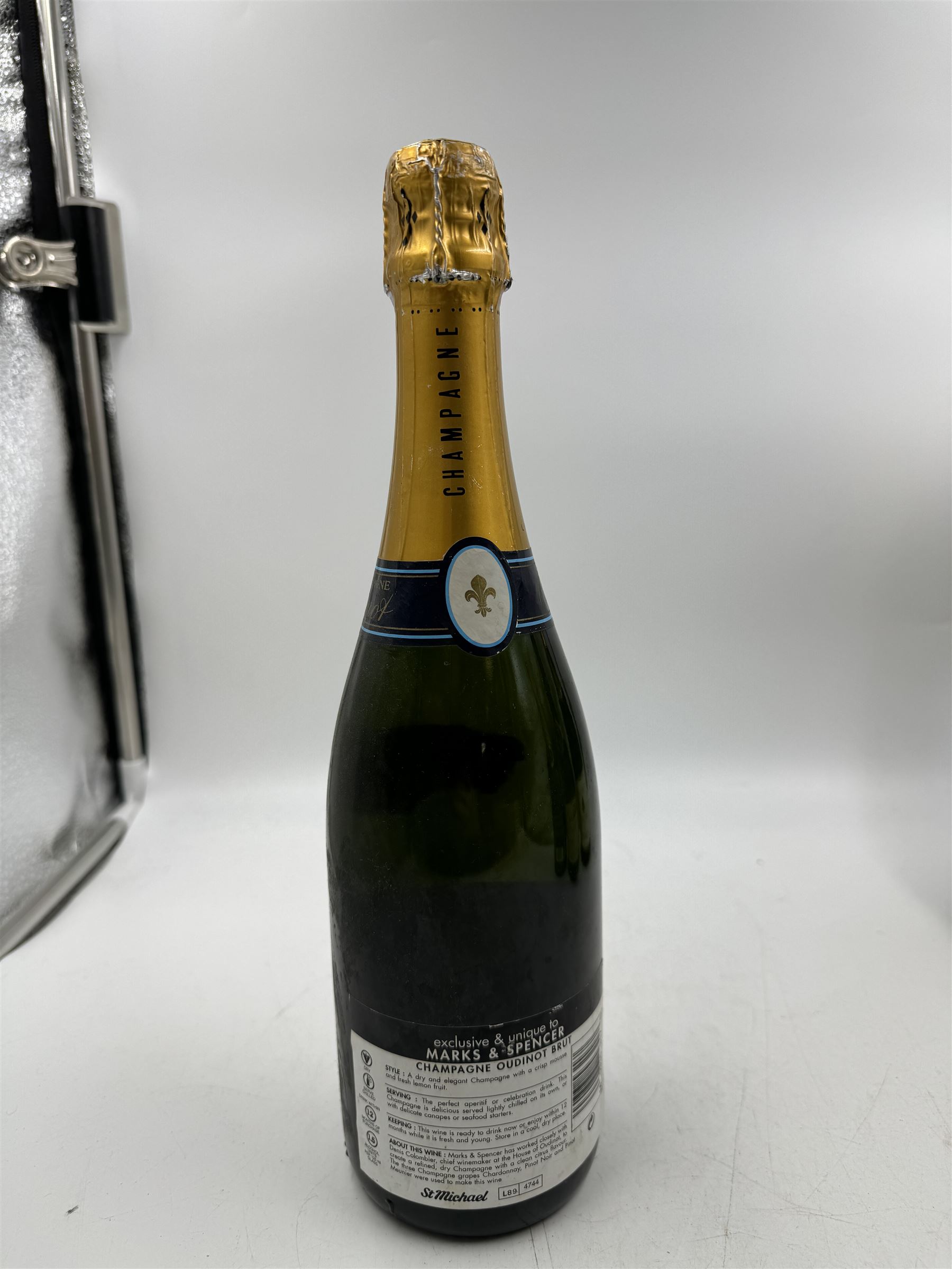 Mixed champagne; Chateau D'ay Ayala & Co 1919, Oudinot a Epernay, Antoine de Clevecy and Lanson Black Label, various contents and proof (4)