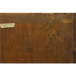 John Falconar Slater (British 1857-1937): 'The Last Load', oil on board signed, titled verso 48cm x 69cm