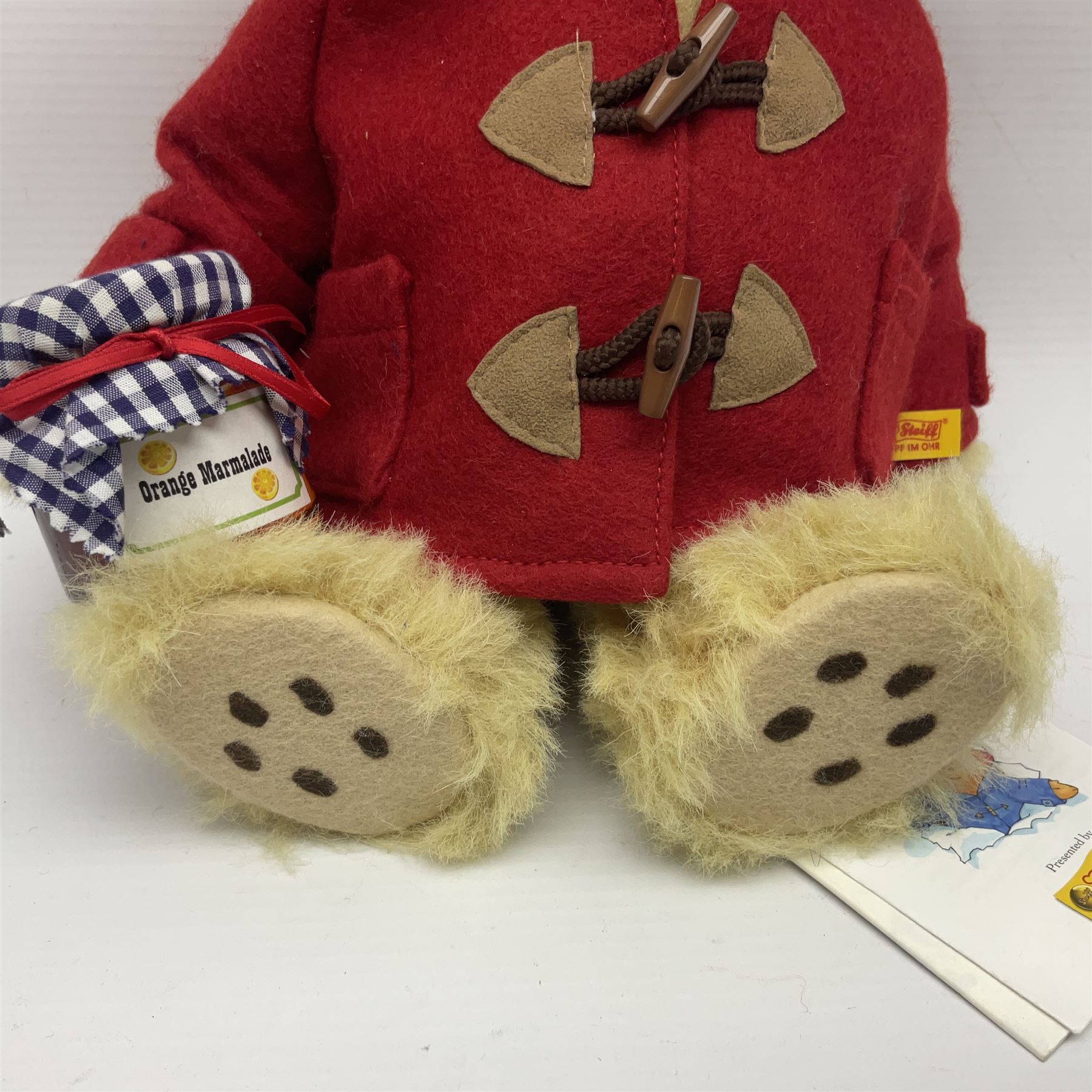 Steiff - Modern Paddington Bear circa 2007 with blue hat | Toys
