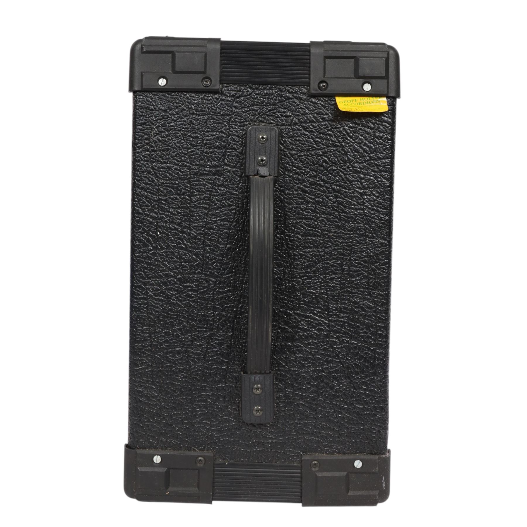 Nine Watkins WEM Song Bird Accordion amplifiers and speakers, including three Silver Songbird Full Range speakers, two Song Bird 200 amplifiers, two WEM amplifier heads and two Song Bird 200 speakers, largest H50cm 