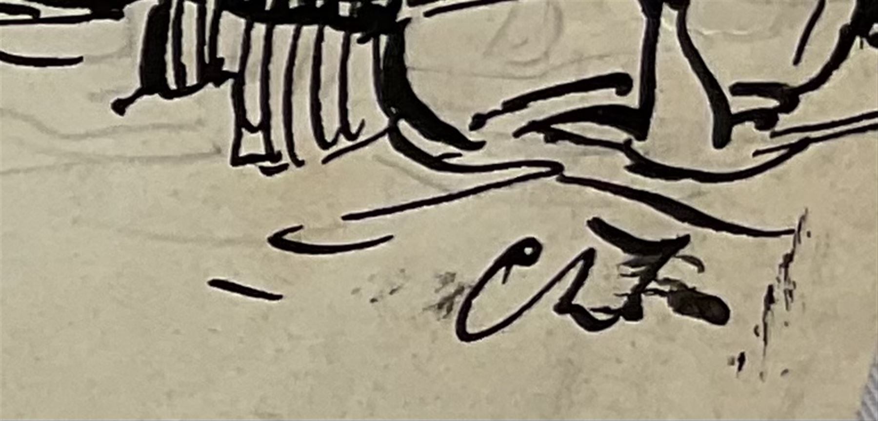 Charles Edward Dixon (British 1872-1934): Shipping studies, pen and ink on card with 'Reynold's Bristolboard' blindstamp signed and titled 32cm x 39cm; 'The Procession entering Portsmouth Harbour', pen and ink on paper signed with monogram, dated Nov 4/01 verso 20cm x 32cm (unframed) (2)