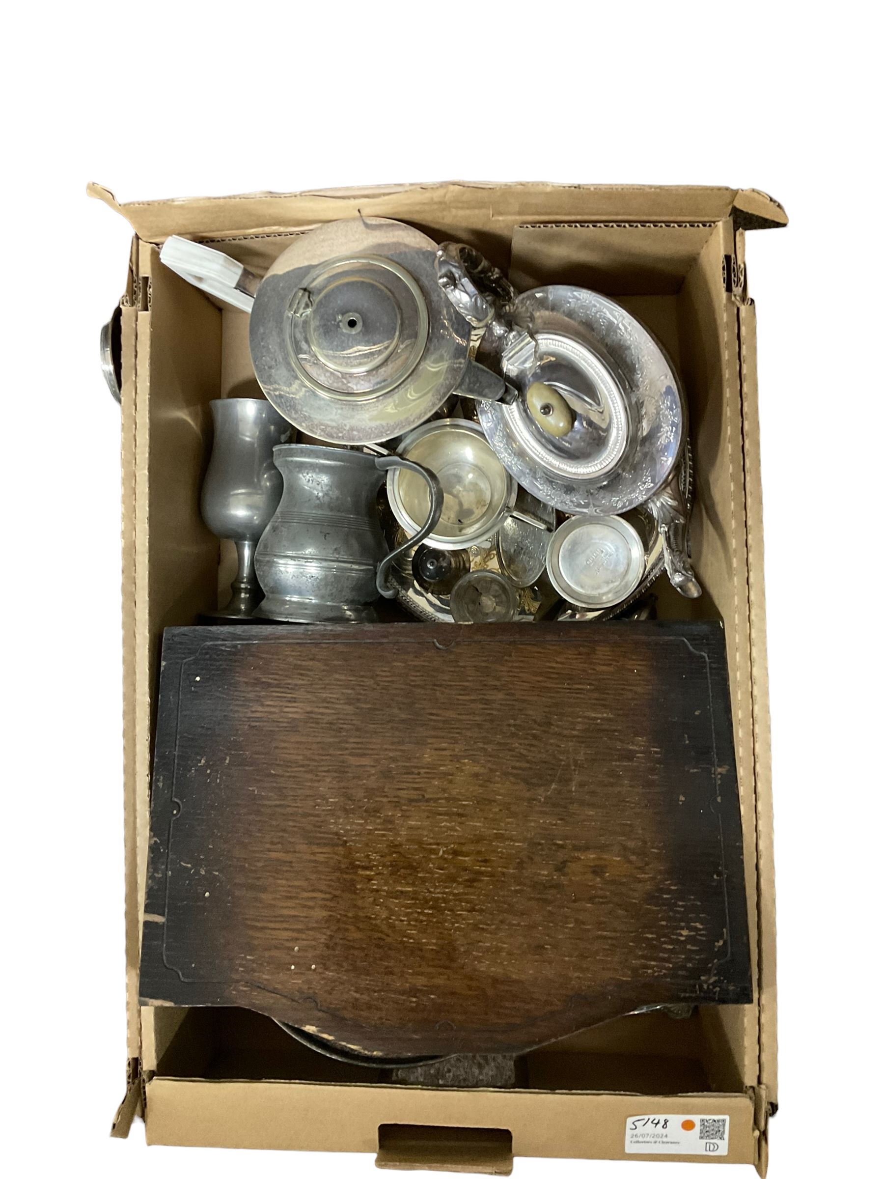 Pair of Edinburgh Crystal champagne flutes, together cased canteen of cutlery and other items, in three boxes  