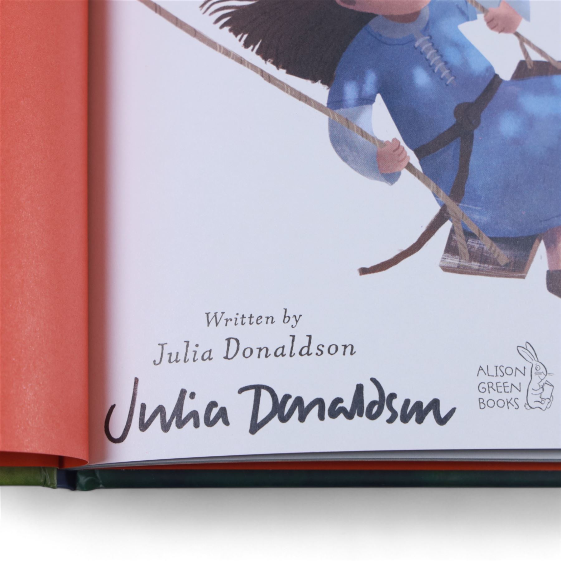 Nine signed first edition Julia Donaldson children's books, comprising The Bowerbird, The Detective Dog, Colours Colours Everywhere, Superworm, The Tooth Fairy and The Crocodile, Teeny Weeny Genie, A Pocketful of Songs, Book of Names and The Oak Tree