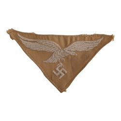 WWII Luftwaffe tropical cloth badge 10cm