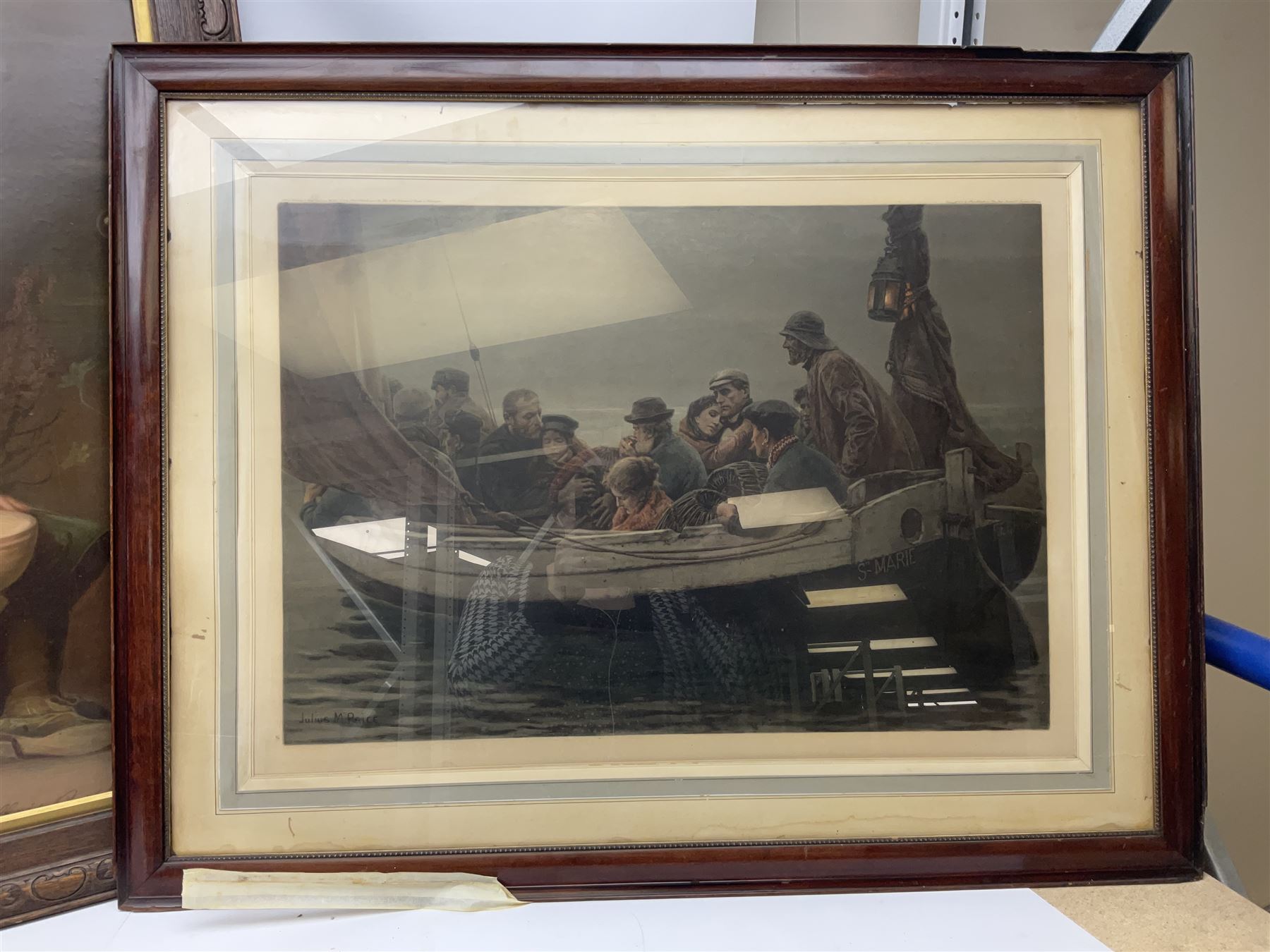 After Charles Haigh Wood 'To be or not to be' colour print, together with collection of early 20th Century prints (10) 