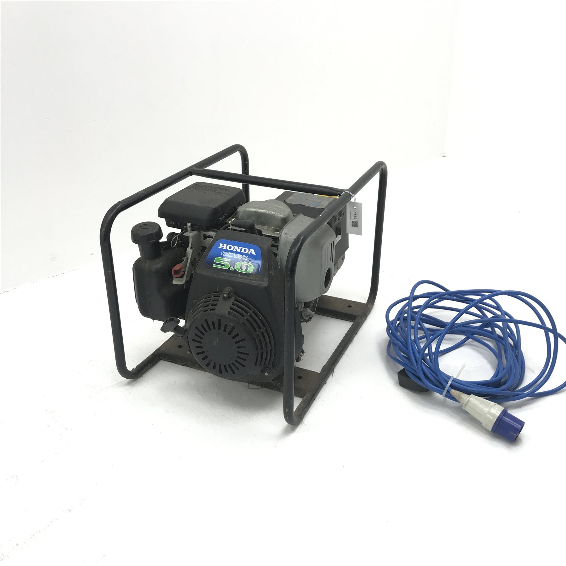  Honda GC160 5.0 generator, W60cm, H40cm, D39cm  