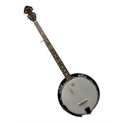 Nevada five string banjo with sapele mahogany back L99cm
