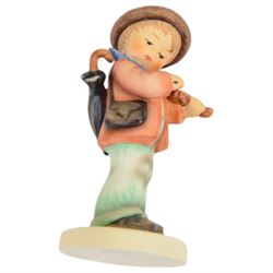 Collection of approximately  thirty four Hummel figures including Barnyard Hero, Strolling Along, Eventide Abendlied, Wayside Harmony etc 