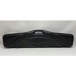 BSA 22 caliber air riffle with telescopic sight, in Fambeau hard case