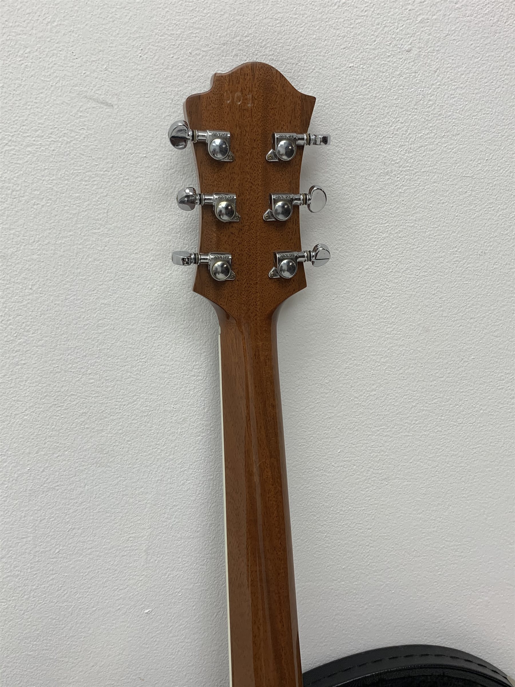 BC Rich electro acoustic guitar serial no. 001 in carrying case