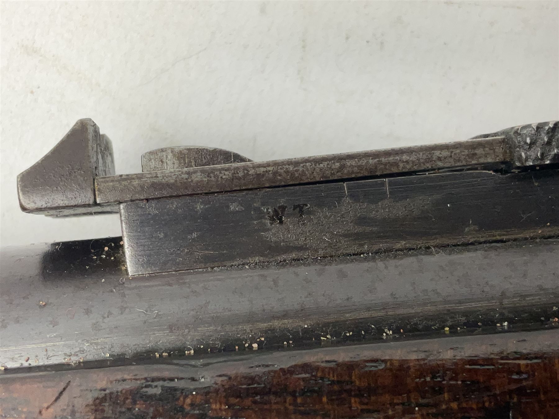 Braendlin Armoury Martini action .577/450 falling back rifle, the 85cm rifled barrel stamped Alex. Henry Edinburgh & London with two barrel bands including Yatagan bayonet side fitting and clearing rod under, with leather sling, serial no.13332, L126cm (NB. Firing pin broken). 