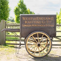 West of England Knitting Co. Ltd. Advertising Hand Cart

A rare and highly decorative la...