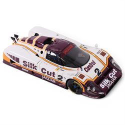 Motorbox Exoto 1988 Jaguar XJR-9LM #2 in Silk Cut livery, driven by Johnny Dumfries/Jan La...