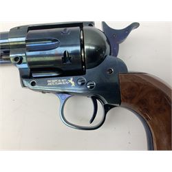 German Umarex CO2 .177 Colt Single Action Army .45 revolver, No.16L04827 L35cm overall; boxed with instructions