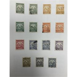 Barbados Queen Victoria and later stamps, including 1852 onwards, various one shillings, 1882-86 three pence, four pence, six pence, one shilling, 1892-99 various values etc, housed on pages