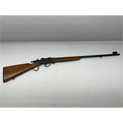 FIREARMS CERTIFICATE REQUIRED - BSA .22 LR rifle with Martini take-down action, 63.5cm(25