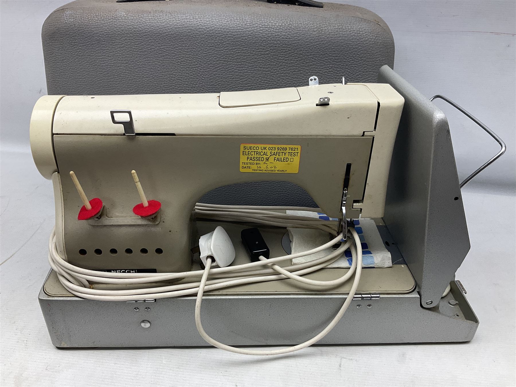 Necchi sewing machine and accessories