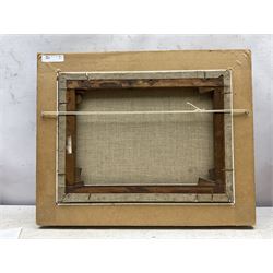 Arthur H Rigg (British exh.1882-1906): Woodland Stream, oil on canvas signed 29cm x 39cm 