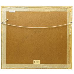 Frederick (Fred) Lawson (British 1888-1968): 'Lincoln' Docks with Cathedral Behind, watercolour signed titled and dated 1930, 36cm x 44cm