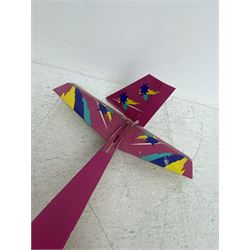 Kyosho Trainer 40 remote control aeroplane, L120cm, W161cm